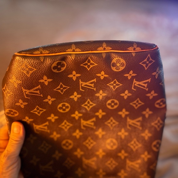 Louis Vuitton Brown and Tan Monogram Bag - Picture 10 of 16